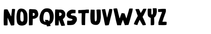 Handy Snack Black Font UPPERCASE