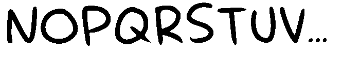 Handy Wonders Font UPPERCASE
