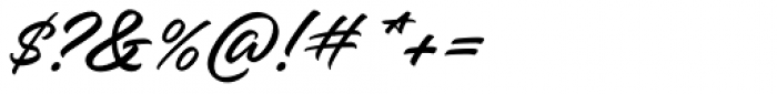 Hangbird Font OTHER CHARS