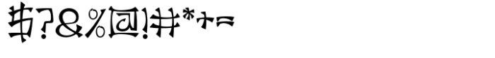 Hangeul Font OTHER CHARS