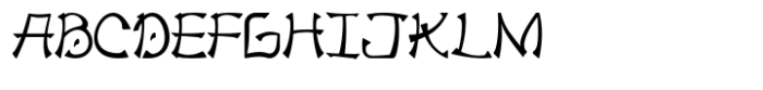 Hangeul Font UPPERCASE