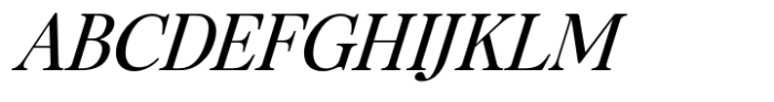 Hangoe Text Italic Font UPPERCASE