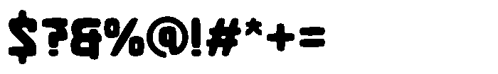 Hangul Street Font OTHER CHARS