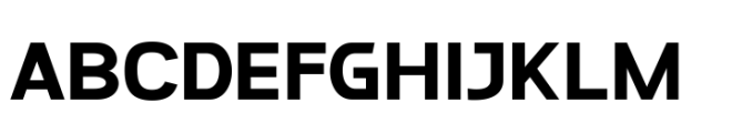 Hanin Pro Bold Font UPPERCASE