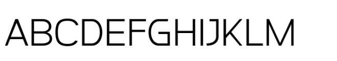 Hanin Pro Light Font UPPERCASE