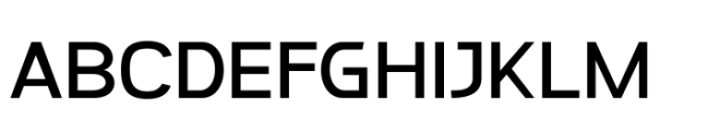 Hanin Pro Medium Font UPPERCASE