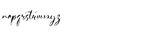 Haniquta Regular Font LOWERCASE