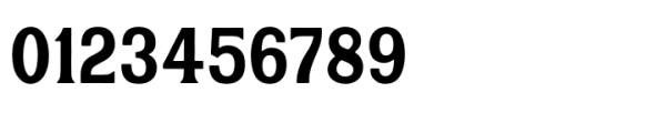 Hanley Pro Block Font OTHER CHARS