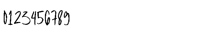 Hanseply Brush Font OTHER CHARS
