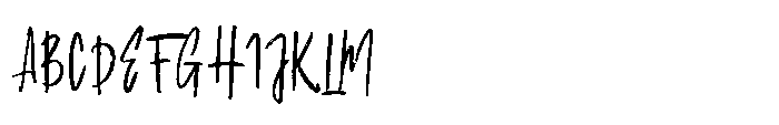 Hanseply Brush Font UPPERCASE