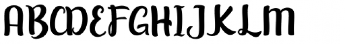 Hansley Regular Font UPPERCASE