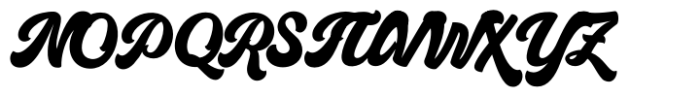 Hantory Font UPPERCASE