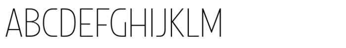 Hanz Thin Font UPPERCASE