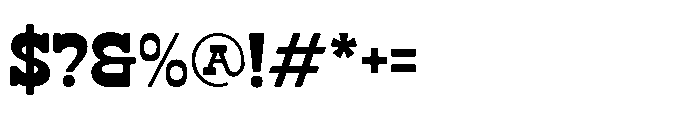 Haose Rodeko Regular Font OTHER CHARS