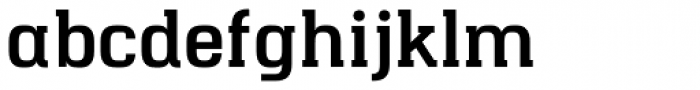 Hapna Slab Serif Bold Font LOWERCASE