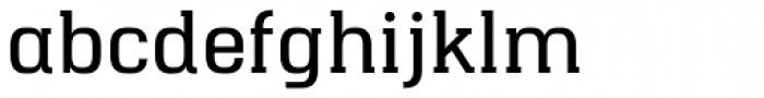 Hapna Slab Serif DemiBold Font LOWERCASE