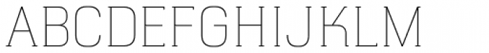 Hapna Slab Serif Light Font UPPERCASE