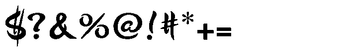 Happi Kana H Font OTHER CHARS