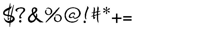 Happi Kana M Font OTHER CHARS