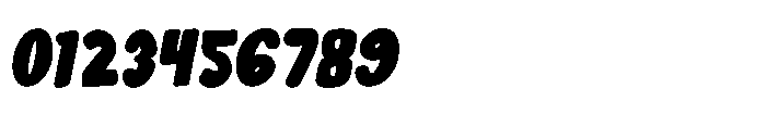 Happy Comby Display Font OTHER CHARS