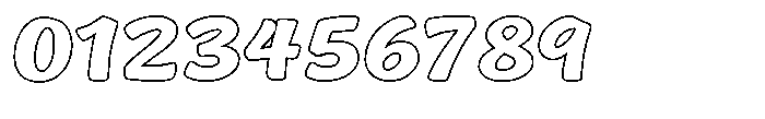 Happy Crumbs happy Crumbs Outline Font OTHER CHARS