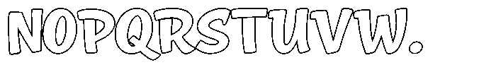 Happy Crumbs happy Crumbs Outline Font UPPERCASE