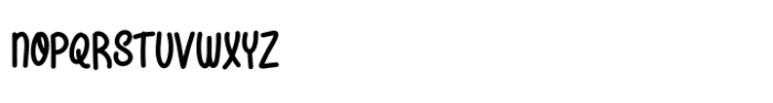 Happy Doodle Font UPPERCASE