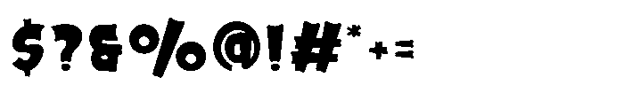 Happy Dough Font OTHER CHARS
