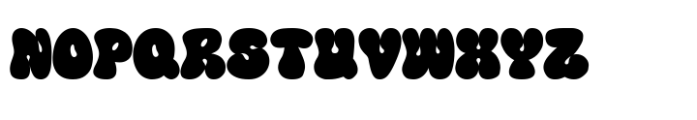 Happy Groov One Font UPPERCASE