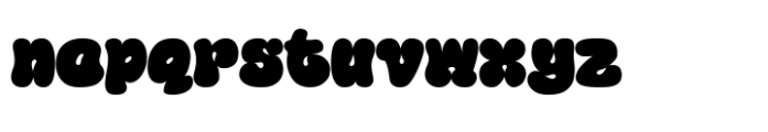 Happy Groov One Font LOWERCASE