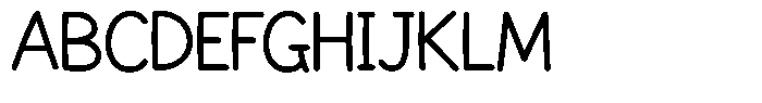 Happy Hearts Font UPPERCASE