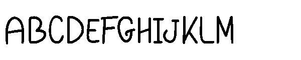 Happy Pen Font UPPERCASE