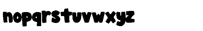Happy Playful Font LOWERCASE