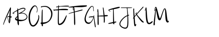 Happy Sketches Font UPPERCASE
