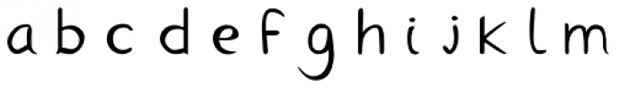 Happyfin Font LOWERCASE