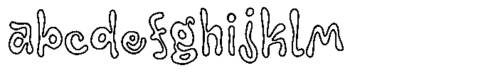 Happytale Outline FONT