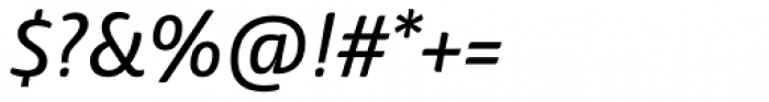 Haptic Pro Italic Font OTHER CHARS