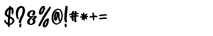 Hard Lighter Font OTHER CHARS