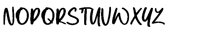 Hard Lighter Font UPPERCASE