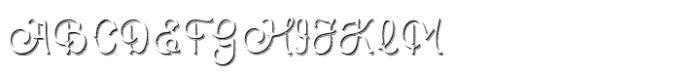 Hard Stones Pro Shadow Font UPPERCASE