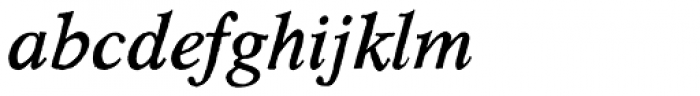 HardTimes Italic Font LOWERCASE