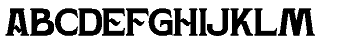 Hardan Vintage Regular Font UPPERCASE