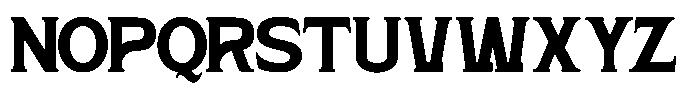 Hardan Vintage Regular Font UPPERCASE