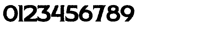 Hardan Vintage Rough Font OTHER CHARS