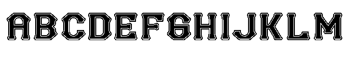 Hardline Ranger Display FONT