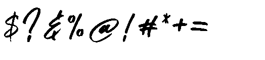 Hardpaper Font OTHER CHARS