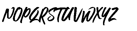 Hardpaper Font UPPERCASE