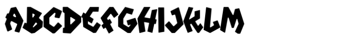 Hardsick Regular Font UPPERCASE