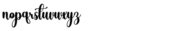 Hardwork Font LOWERCASE