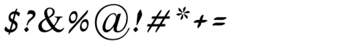 Harel Sans MF Italic Font OTHER CHARS